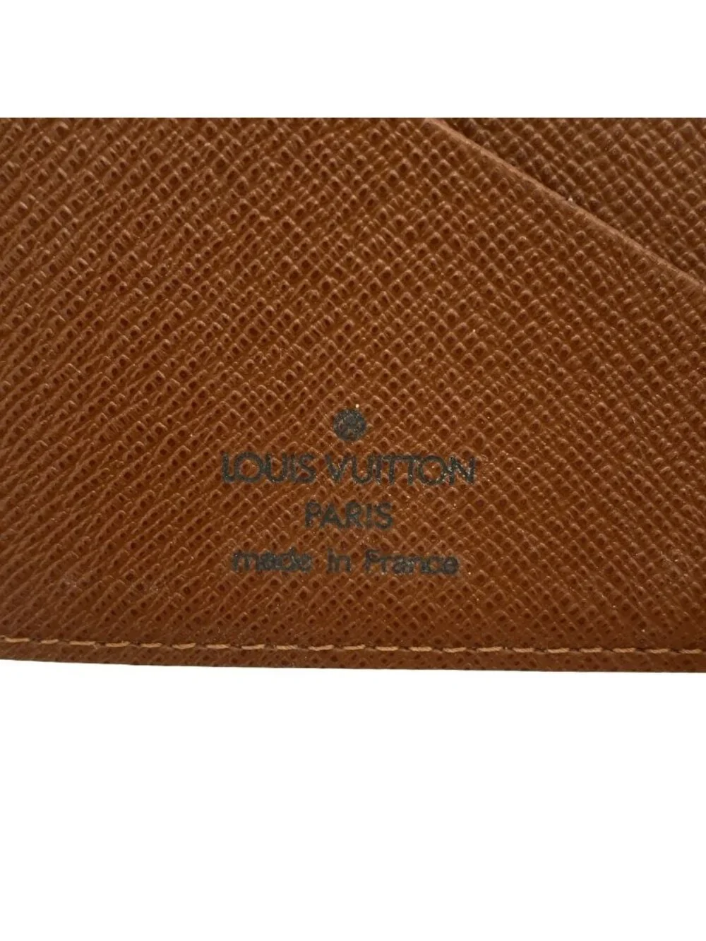 Louis Vuitton Monogram Carnet Notebook Cover Brown Agenda